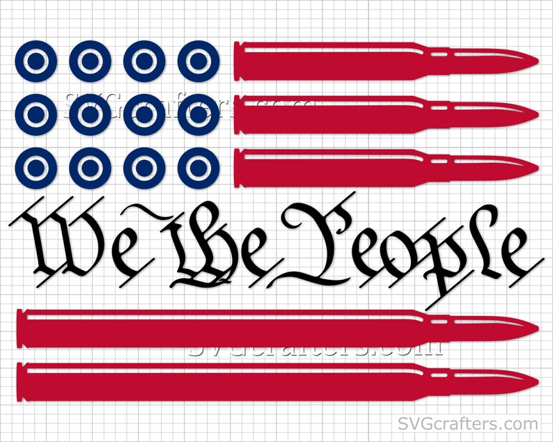 Download Bullet flag svg We the people svg american flag svg bullet ...