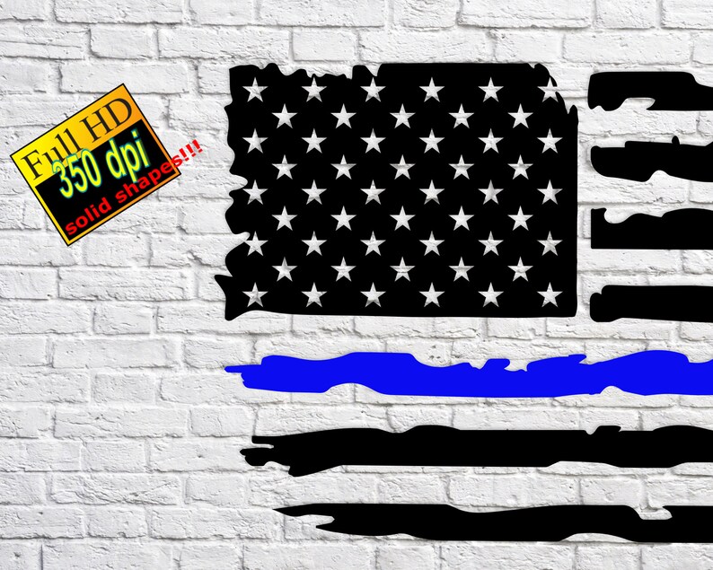 Download Police svg thin blue line svg American distress flag svg ...