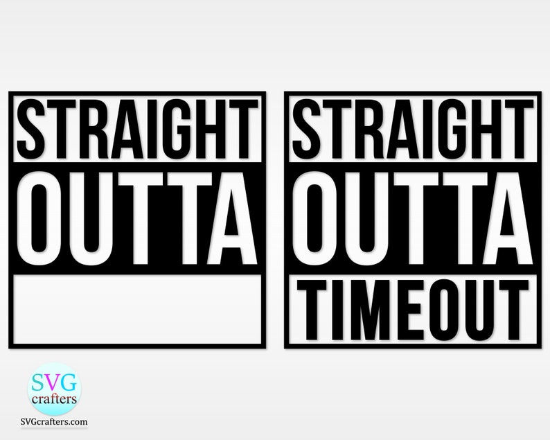 Download Custom straight outta svg straight outta quarantine svg | Etsy