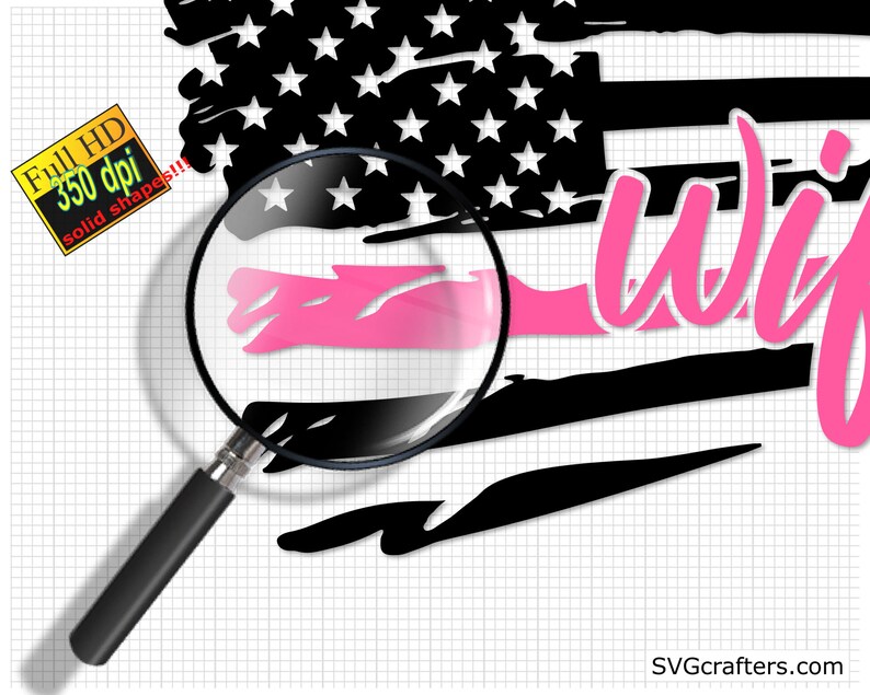 Download Layered American flag Thin Pink Line svg nursing svg ...