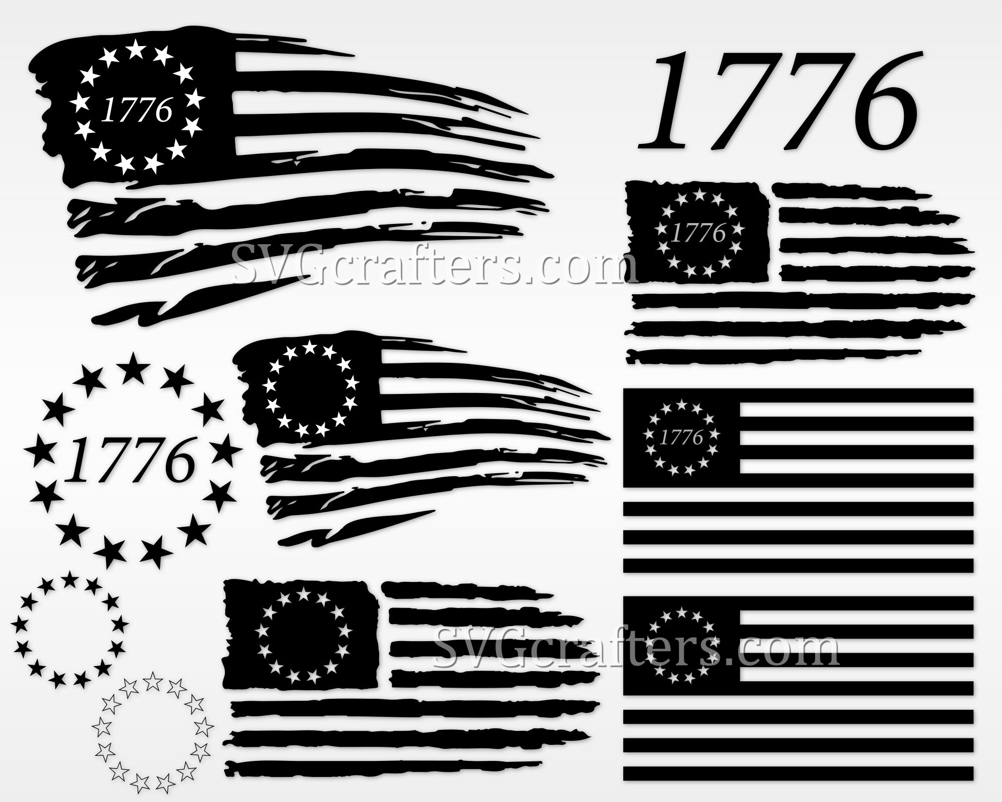 13 Stars Betsy ross svg betsy ross flag svg 1776 svg 13 | Etsy