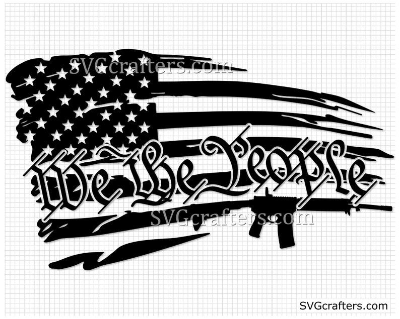 Download Gun flag svg American Gun flag svg gun svg 2nd amendment ...