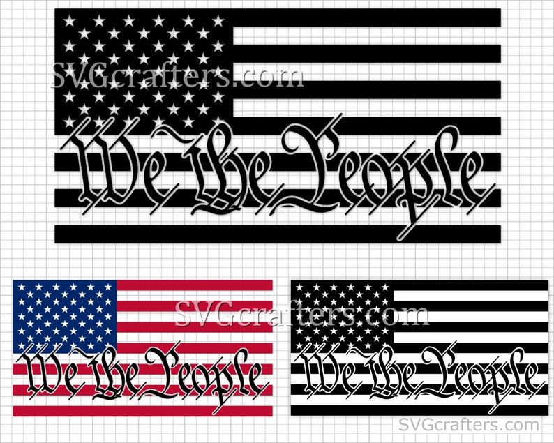 Download We the people svg american flag svg 4th of july | Etsy