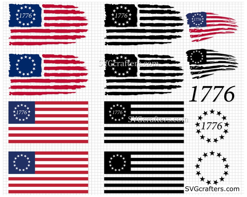 Download Betsy ross svg betsy ross flag svg 1776 svg 13 star flag ...