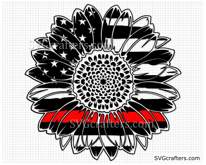 Free Free 245 Red Sunflower Svg SVG PNG EPS DXF File