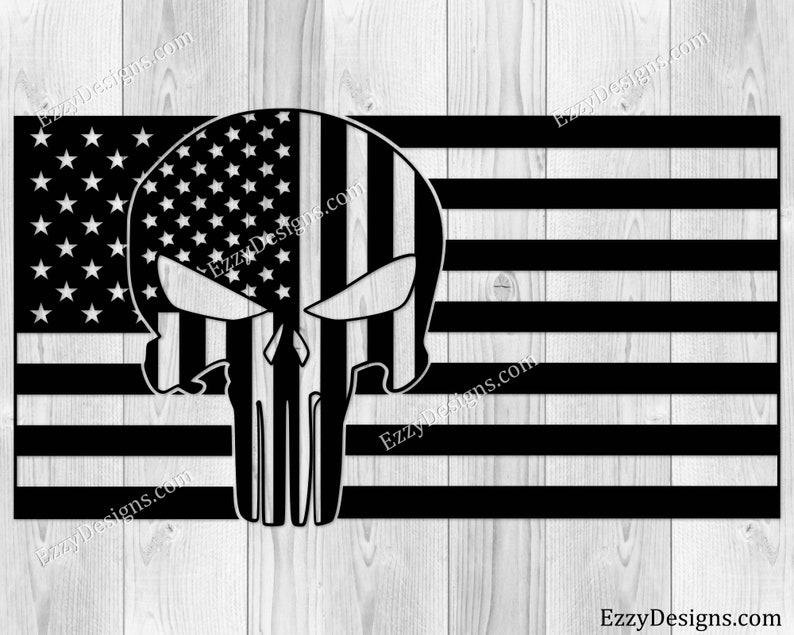 Download American Punisher svg punisher skull svg american flag svg ...