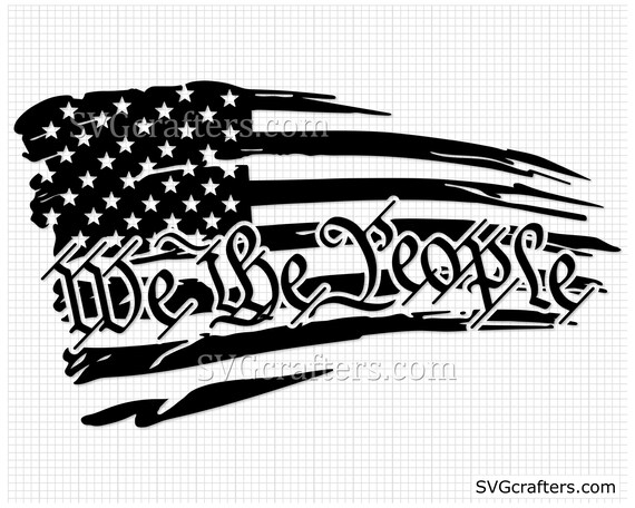 We the people svg american flag svg 4th of july | Etsy