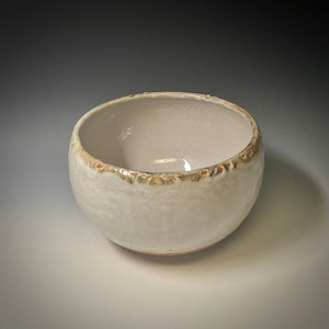Handmade, wheel thrown, stoneware ceramic bowl, fruit bowl, one-of-a-kind. Glazed with food safe non-toxic glazes.