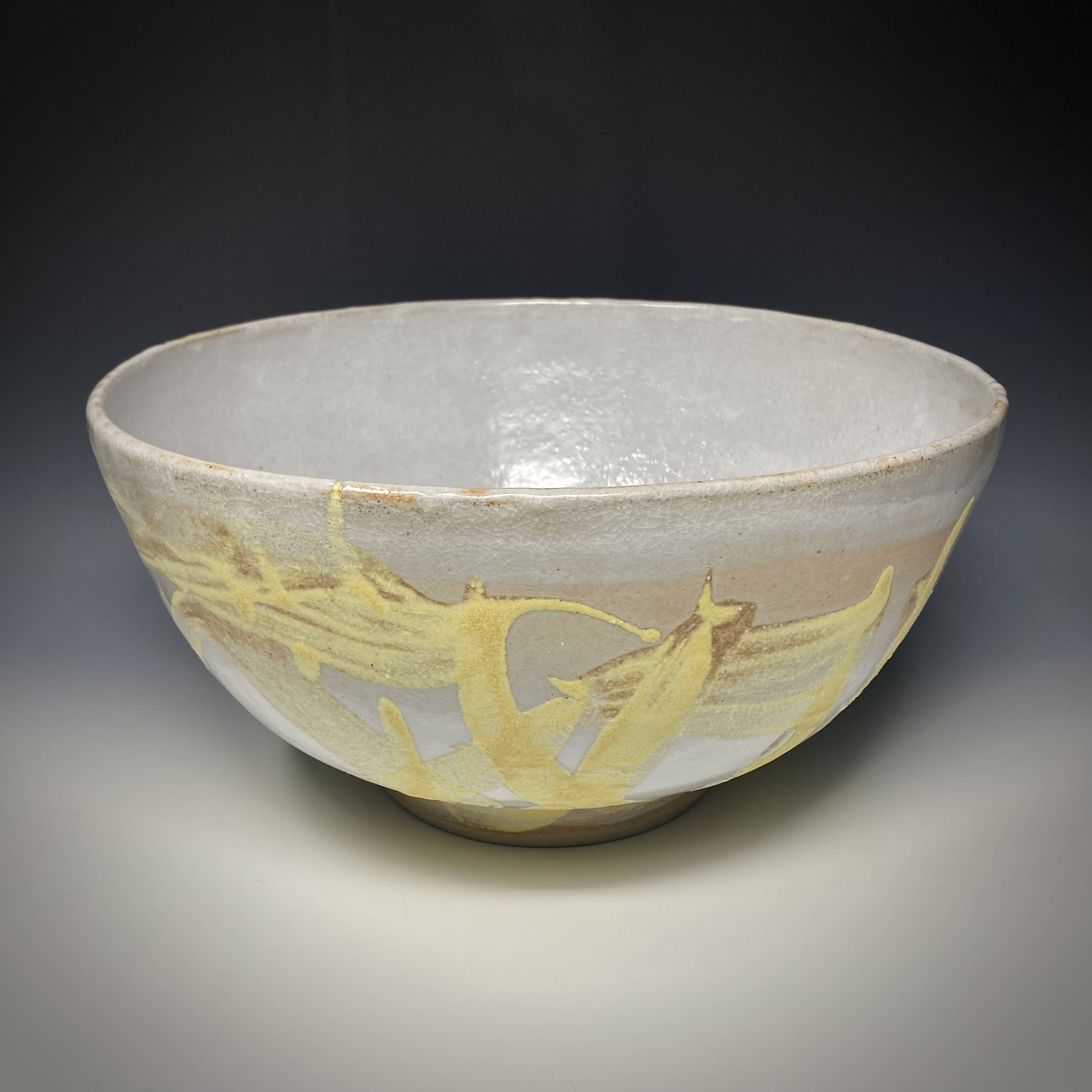 Handmade Ceramic Serving Bowl: Large Wheel Thrown Stoneware - Etsy