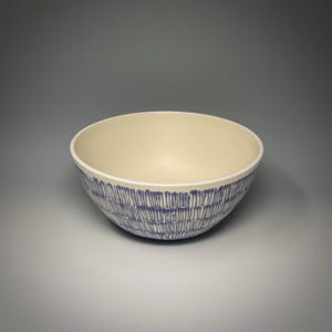 Handmade ceramic serving bowl, fruit bowl, accent piece. One-of-a-kind, wheel thrown earthenware. Glazed with food safe non-toxic glazes.