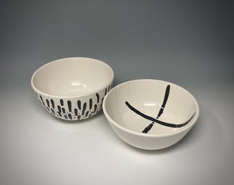 手作りのセラミック製サービングボウルセット：陶器製サラダボウル、食品に安全