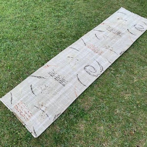 Hallway Rug, 2&#39;2&quot;x8&#39;4&quot;Feet, Kitchen Runner Rug, Turkish Runner Rug, Vintage Rug, Oushak Rug, Turkish Handmade Runner Rug, Vintage Runner Rug