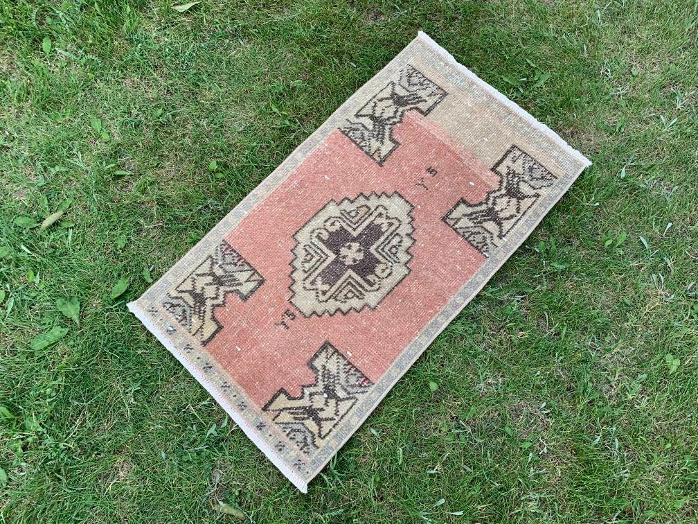 Small Rug 2'6x1'5Ft Door Mat Rug Etsy