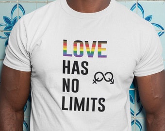 QBQ Nation | Love Has No Limits | Equality | White T-Shirt