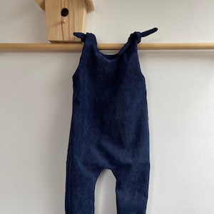 Dungarees made of fine cord CORD PÜTTI in size. 50-128 and many colors available
