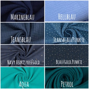 Jersey confeccionado en muselina PEPPERMINT PÜTTI en talla. 50-128 y muchos colores disponibles. imagen 7