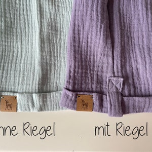 kurze Hose aus Musselin FRITZI in Gr. 50-128, Kinderhose knielang aus Musselin für Babys und Kinder in vielen Farben möglich zdjęcie 5