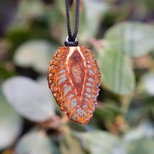 Turquoise/Chrysocolla Pine Cone Pendant Crushed Stone Inlay