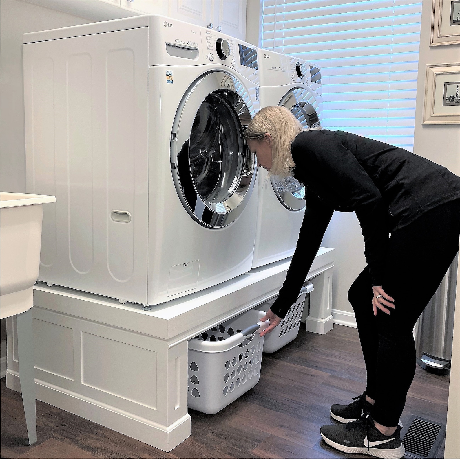 The Elevation Pedestal Raises Your Laundry Game Etsy