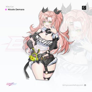 NICOLE DEMARA | Zenless Zone Zero | Anime Decal | Vinyl | Premium High Quality Anime Sticker