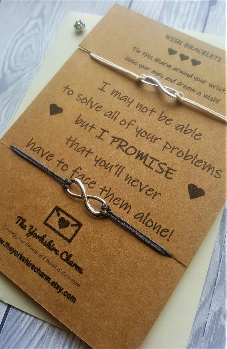 Promise Bracelets For Couples Promise Bracelet Couples Etsy