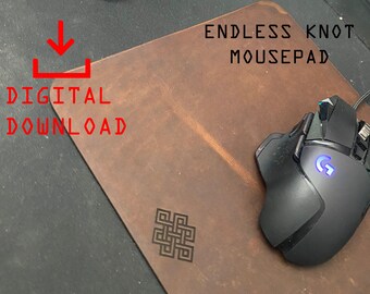 Bloc de notas nudo sin fin / Descarga digital / Ideas de regalo / Escritorio Ordenador / GlowForge / Cali.Design.Fab