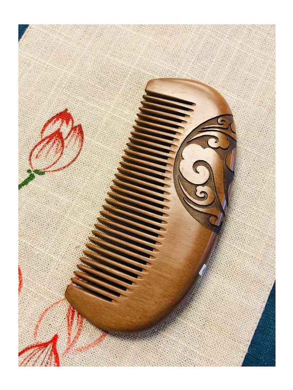 Peach Wood Comb