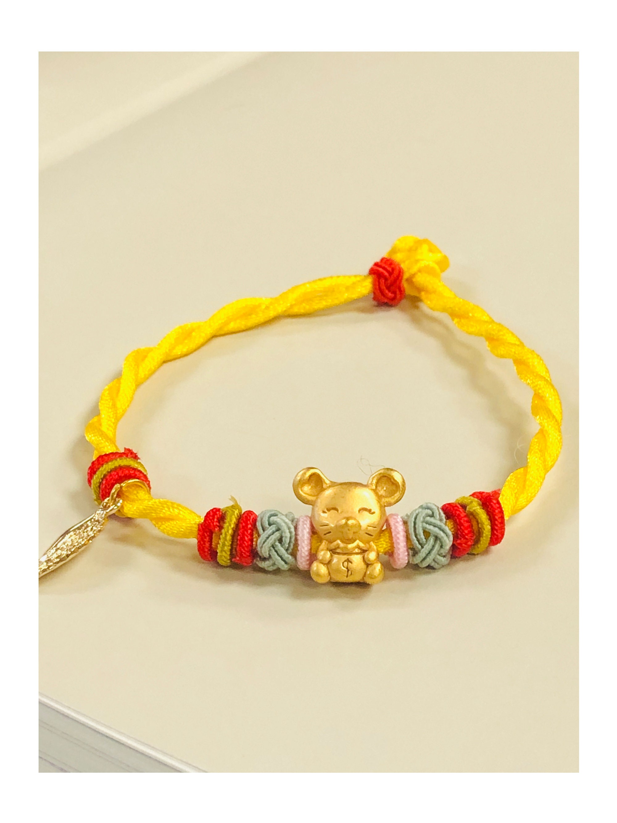 Chinese Zodiac Charm Bracelet Year of the Mouse 3 Etsy