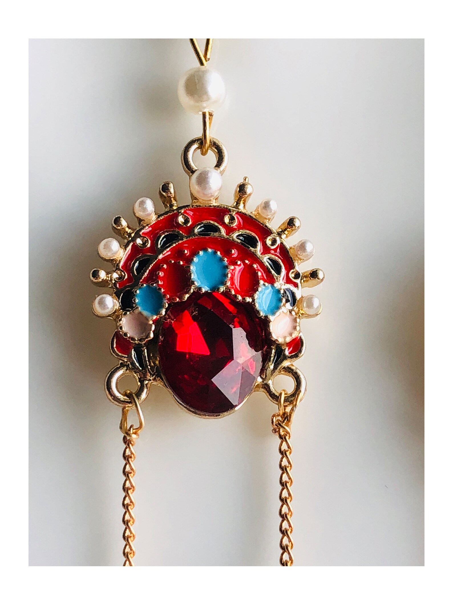 Chinese Traditional Bride Earring Etsy