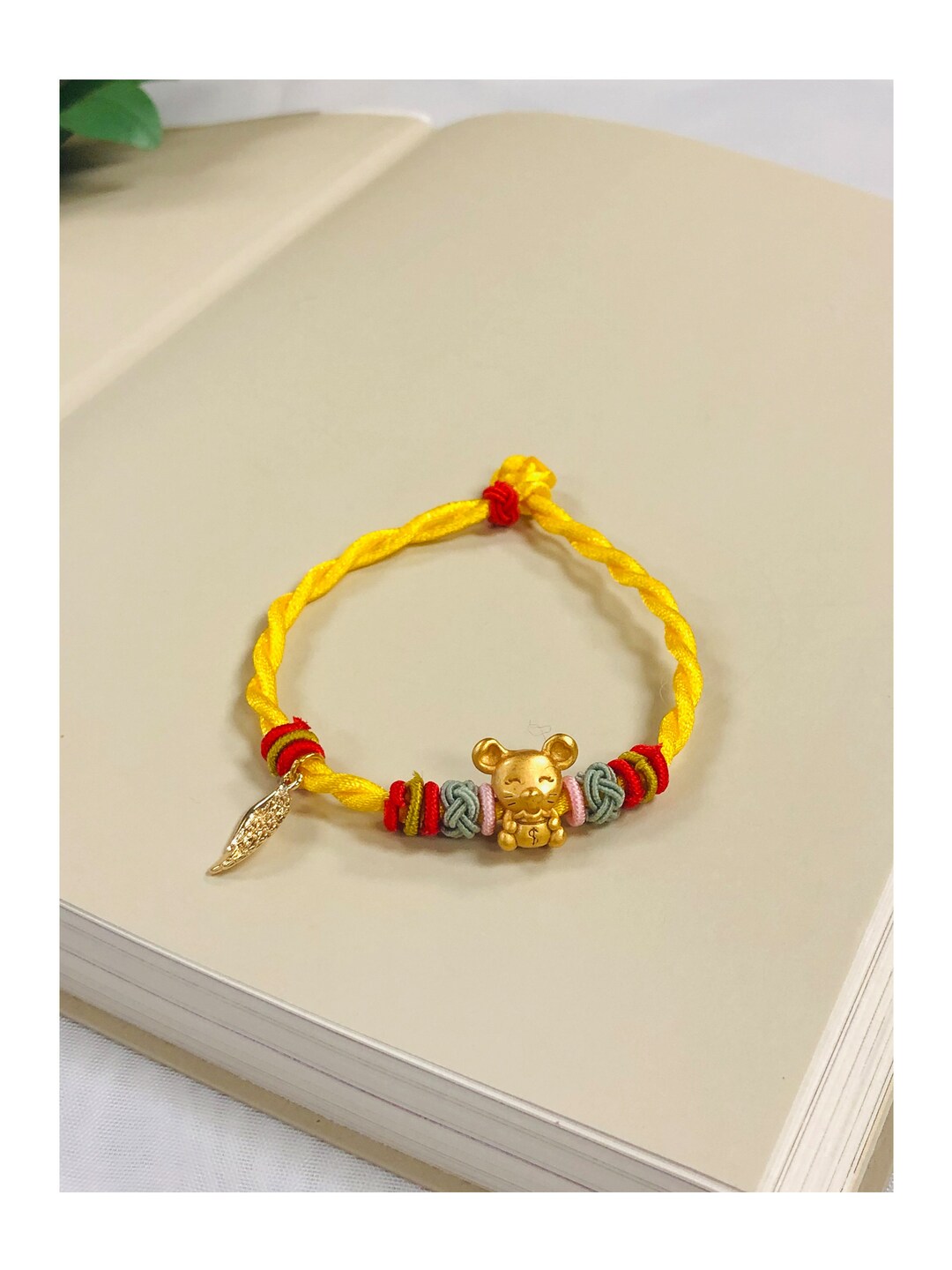 Chinese Zodiac Charm Bracelet Year of the Mouse 3 Etsy