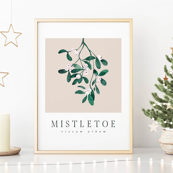 Christmas Mistletoe Etsy