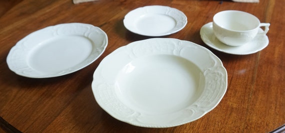Rosenthal Classic Rose Collection 皿（I-10 35 pcs Rosenthal Group Germany Classic Rose Collection White