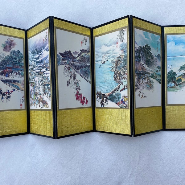 Mini Folding Screen Etsy UK