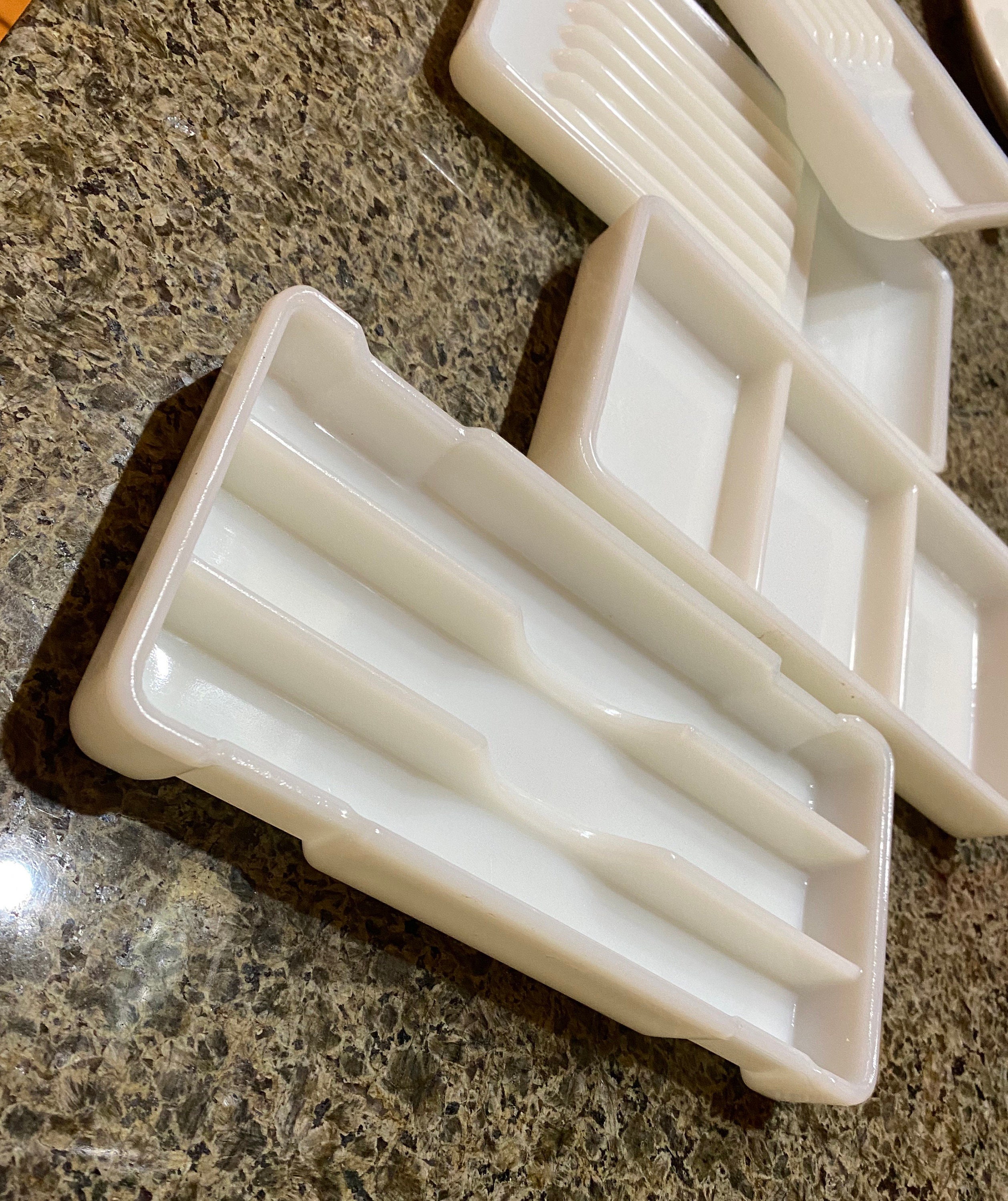 Dentist Trays Vintage Milk Glass Dental Tool Storage Etsy UK