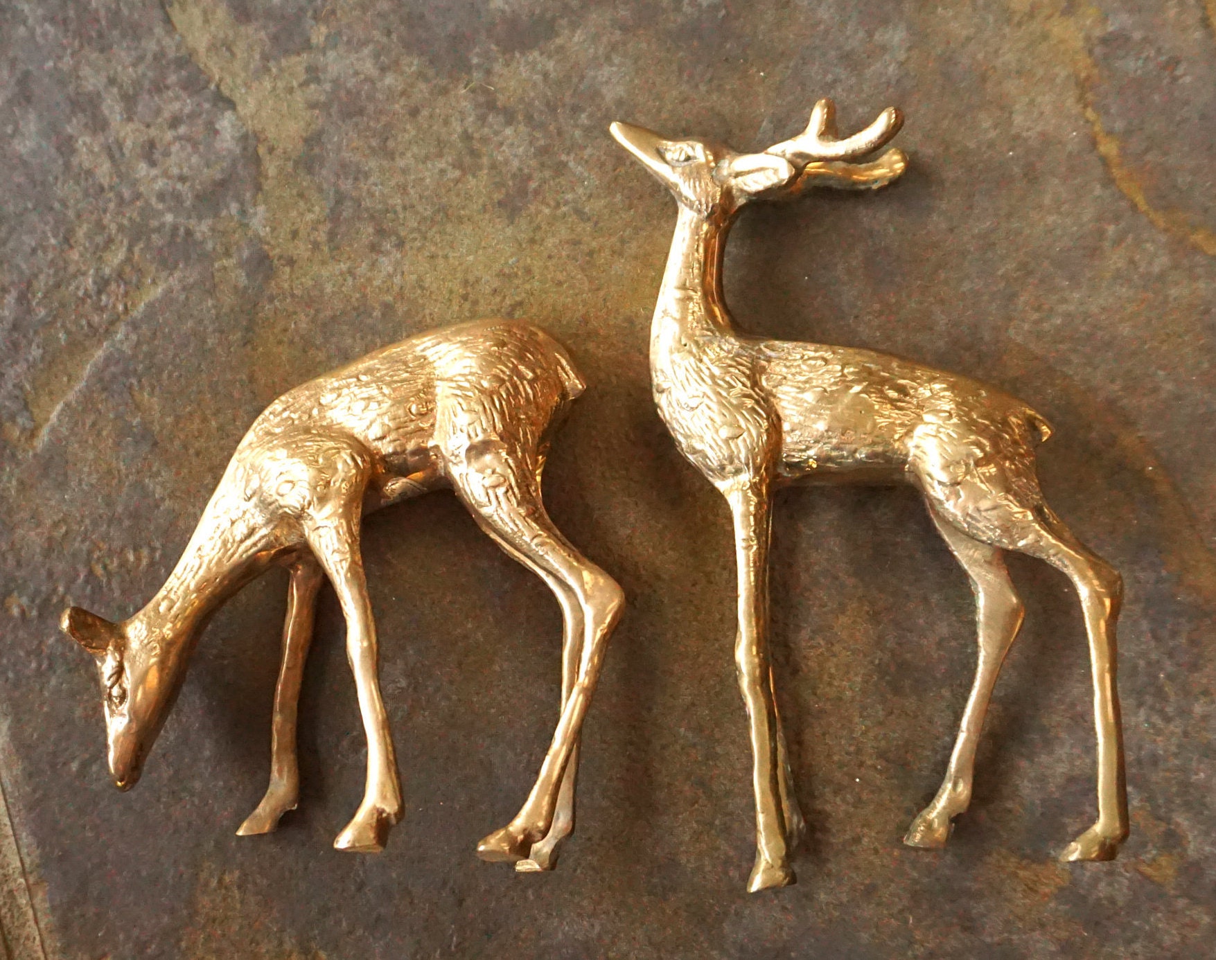 Brass deer cheap