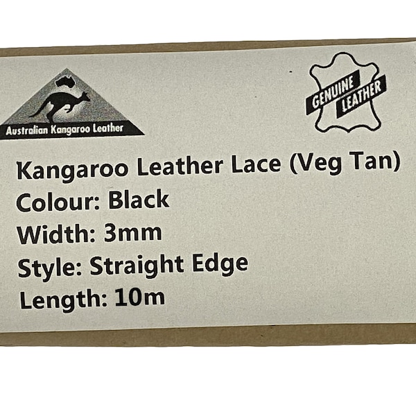 Kangaroo Leather Lace