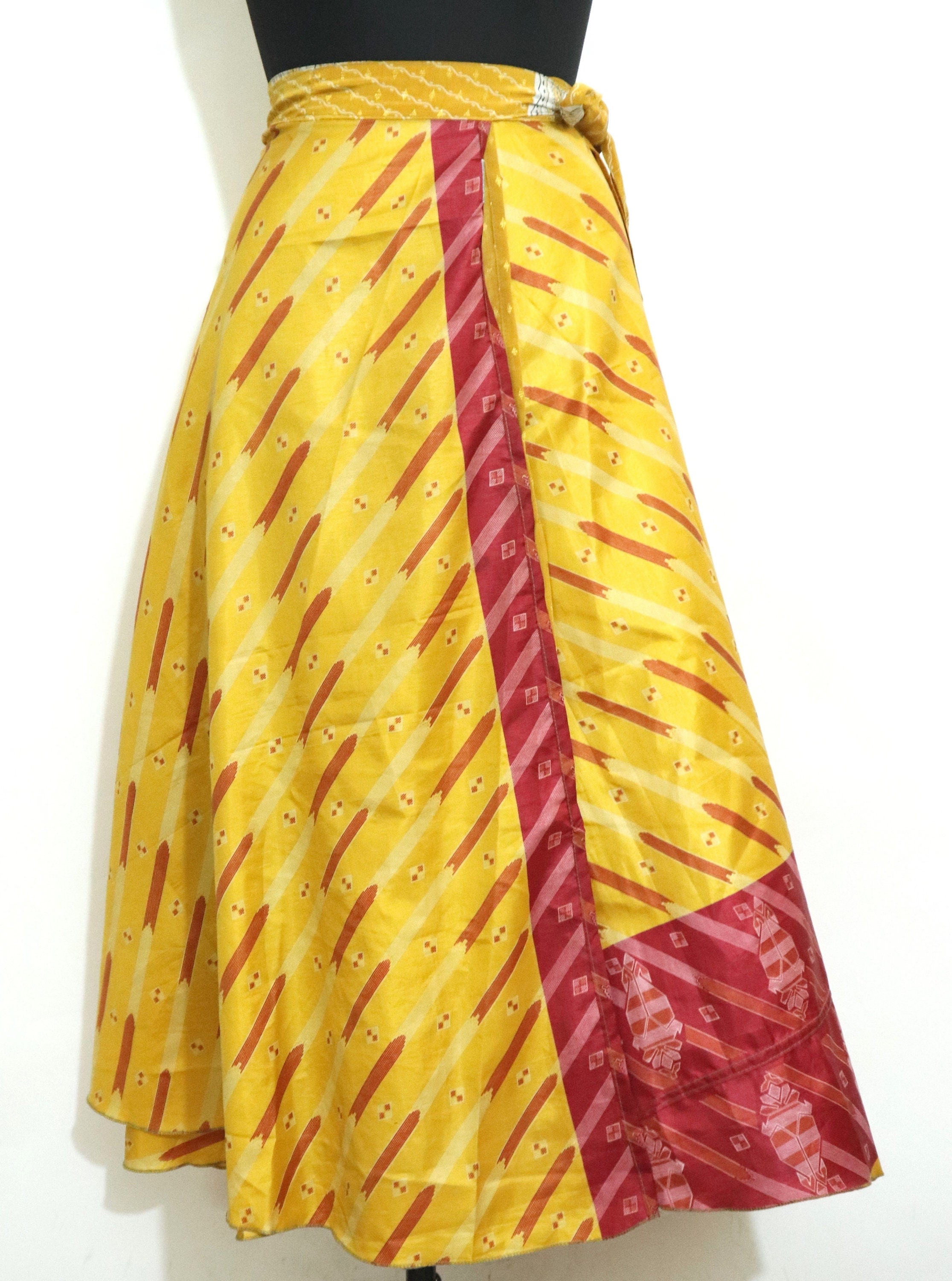 Indian Silk Wrap Skirt Skirt For Women Women Wear Skirt Etsy