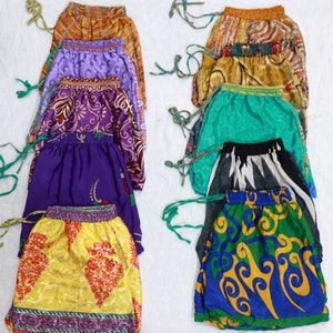 Assorted shorts Vintage silk shorts,summer shorts,night wear, baggy shorts booty shorts, rayon shorts, rayon shorts (10 pcs Lot )