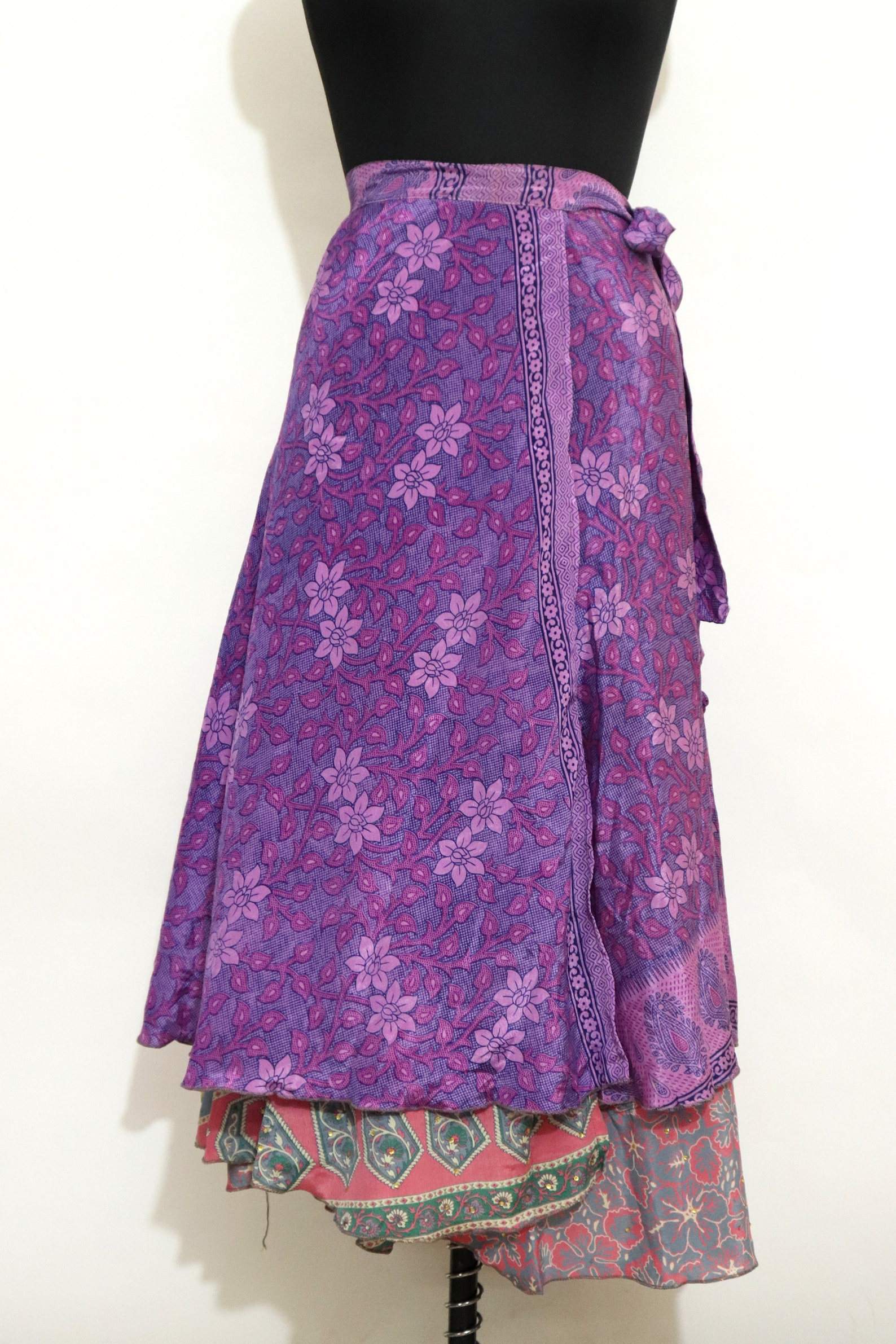 Indian Silk Wrap Skirt Skirt for Women Women Wear Skirt Etsy UK
