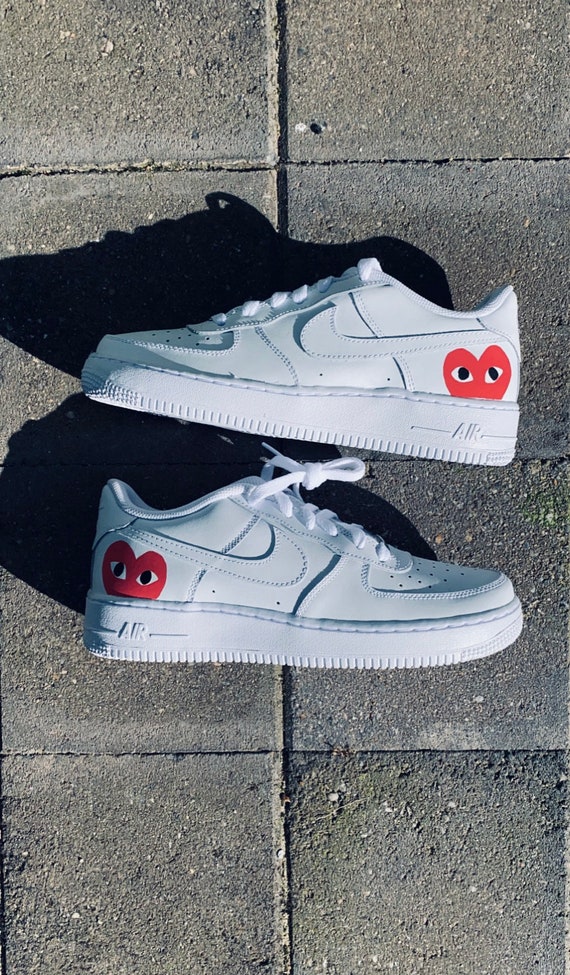 custom cdg air force 1