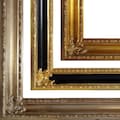 Palatina Handcrafted Wooden Frame with Silver Leaf, Gold Leaf, and Black and Gold Leaf, Made by Artisans, Refined Style, Made in Italy product logo