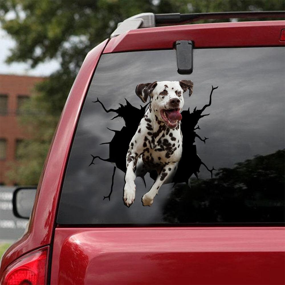 Dalmatian Decal fits cars windows laptops and any smooth Etsy