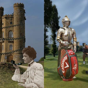 I&#39;m waiting on my man...I&#39;m waiting on my tee time | Digital collage set, collage series, Wall print, Digital download, funny collage, gift