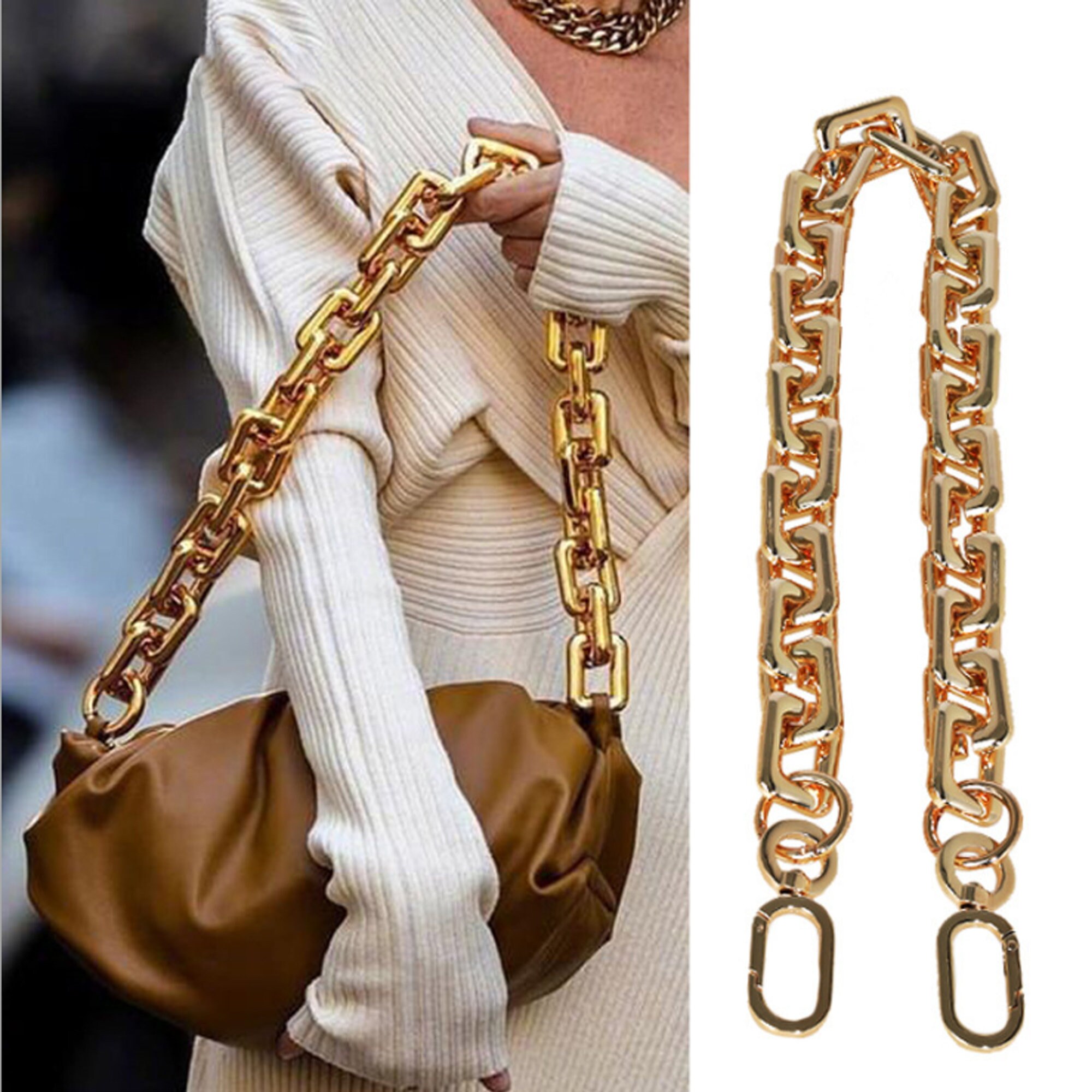 gold bag strap