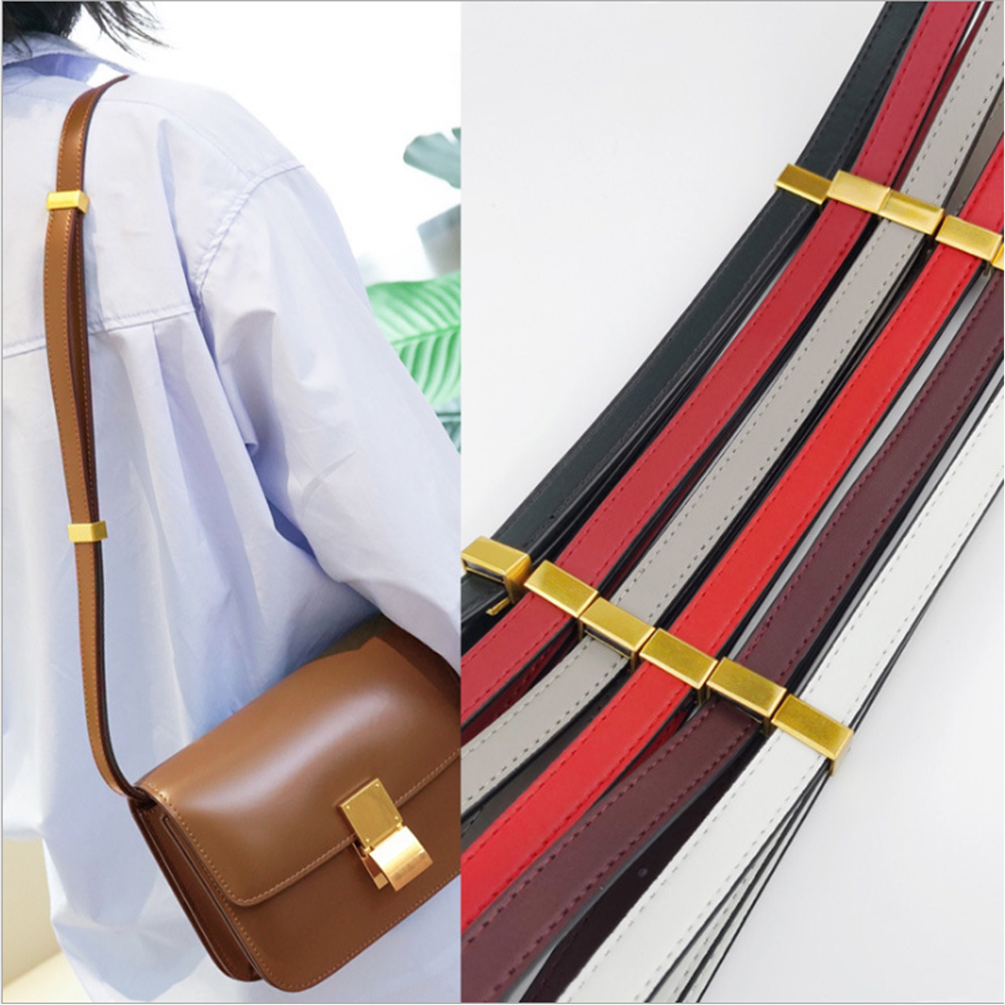 Adjustable Bag Strap Crossbody Bag Strap Shoulder Bag Strap Etsy