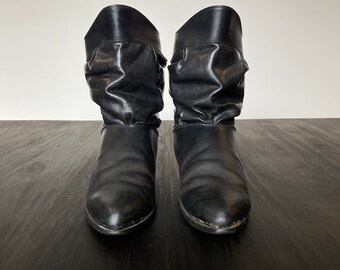 Vintage 80s Goth Pixie Punk Boots - Etsy