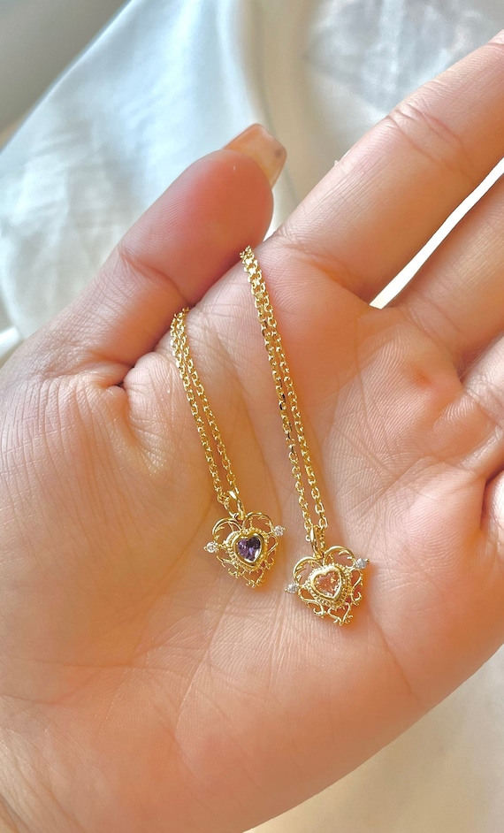 Moonlight Heart Necklace Moonlight Heart Necklace