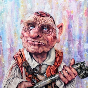 It's Hoggle! print