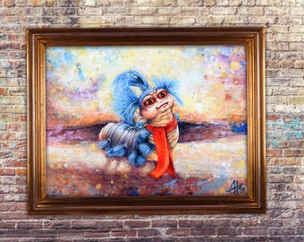 The Worm, Original Painting