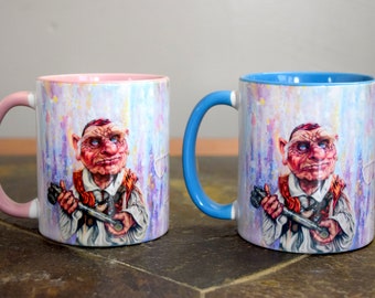 Labyrinth Mug: Hoggle! 11/15 oz